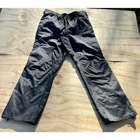 Eastern Mountain Sports System 3‎ Windbreaker Ski Pants Stretchable Size M Black - Picture 1 of 8